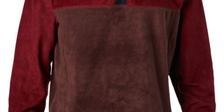 Columbia Steens Mountain Half Snap Fleece Masculino Marrom Tamanho Médio