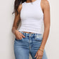 Good American - Stretch Jersey Ruched Tank Top