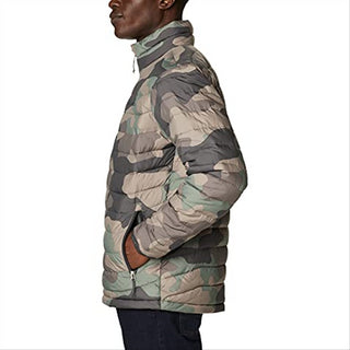 Jaqueta Columbia Powder Lite impermeável masculina tamanho XG S/S