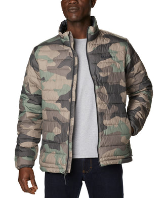 Jaqueta Columbia Powder Lite impermeável masculina tamanho XG S/S