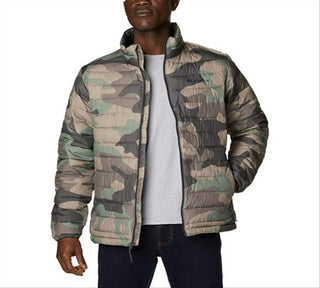 Jaqueta Columbia Powder Lite impermeável masculina tamanho XG S/S