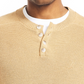 Suéter Henley Texturizado Nautica Masculino, Amarelo, Tamanho XS