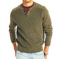 Suéter Henley Texturizado Nautica Masculino, Verde, Tamanho XS