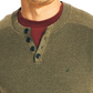 Suéter Henley Texturizado Nautica Masculino, Verde, Tamanho XS