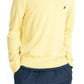 Suéter Nautica Masculino Navtech Performance Classic Fit com Gola V Macia e Tamanho Pequeno Amarelo