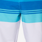 Calções de banho O'Neill Four Square Stripe para homem, azul, tamanho 28