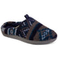 Chinelo Isotoner Fairisle Hoodback Masculino Azul