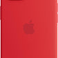 Capa de silicone com MagSafe para Apple iPhone 14 - Vermelha
