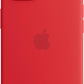 Capa de silicone com MagSafe para Apple iPhone 14 - Vermelha