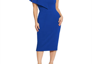 Vestido Tiffany Dress The Population - Azul Elétrico, XS
