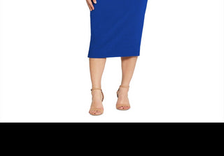 Vestido Tiffany Dress The Population - Azul Elétrico, XS