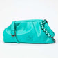 Bolsa transversal Badgley Mischka verde com contas