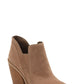 Vince Camuto Bota Gradina Salto Bloco Feminina Marrom Tamanho 6M