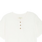 Camiseta Madewell Parkview Henley em azul farol tamanho grande