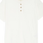 Camiseta Madewell Parkview Henley em azul farol tamanho grande