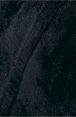 Jaqueta de veludo Dusk Till Dawn para mulheres Free People, preta, grande