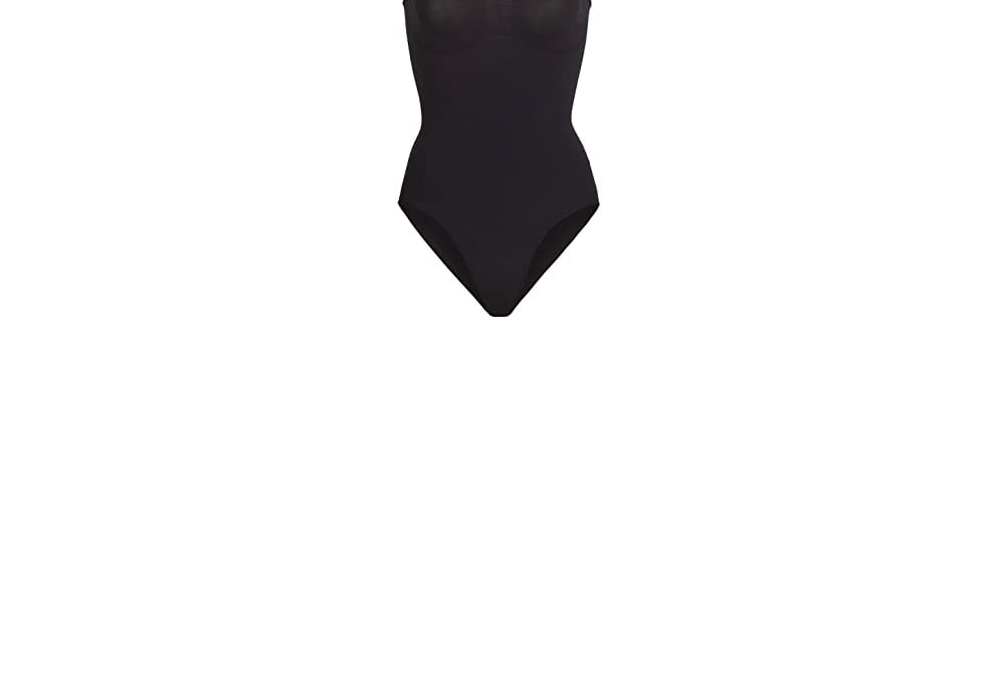 Body SKIMS Sculpting Snaps em ônix tamanho G