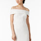 Vestido tubinho tomara que caia Calvin Klein feminino, branco, tamanho 10, pequeno