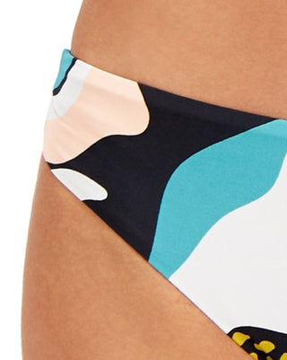 Calcinha de biquíni hipster Roxy Beach Classics com amarração lateral, preta, para mulheres