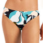Calcinha de biquíni hipster Roxy Beach Classics com amarração lateral, preta, para mulheres