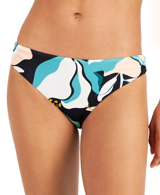 Calcinha de biquíni hipster Roxy Beach Classics com amarração lateral, preta, para mulheres