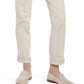 Calça Jeans Feminina NYDJ Margot Cuffed Ankle Leg Straight Girlfriend Marrom Tamanho 18
