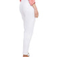 Calça feminina NYDJ Carrot Slim Fit, branca, tamanho 10