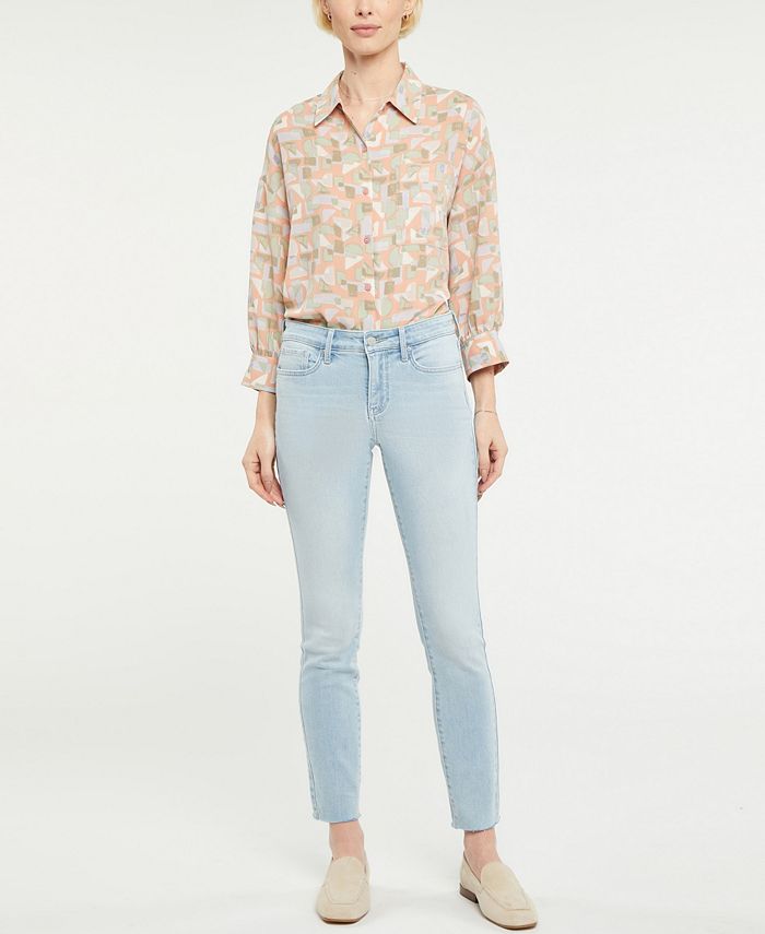 Calça Jeans Legging Alina Feminina NYDJ Azul