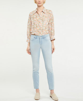 Calça Jeans Legging Alina Feminina NYDJ Azul