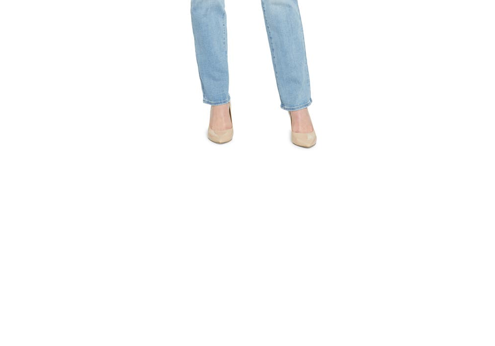 Calça jeans reta Easley Marilyn feminina NYDJ tamanho 2