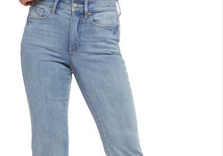 Calça jeans feminina NYDJ Crystalline Marilyn de cintura alta, tamanho 18