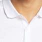Polo Nike Golf Dri-Fit Victory em branco/preto, tamanho grande