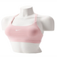 Sutiã esportivo feminino Nike Dri-FIT Indy Light-Support tamanho grande em rosa
