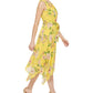 Vestido plissado com amarração na cintura, tamanho 6, feminino, Jessica Howard