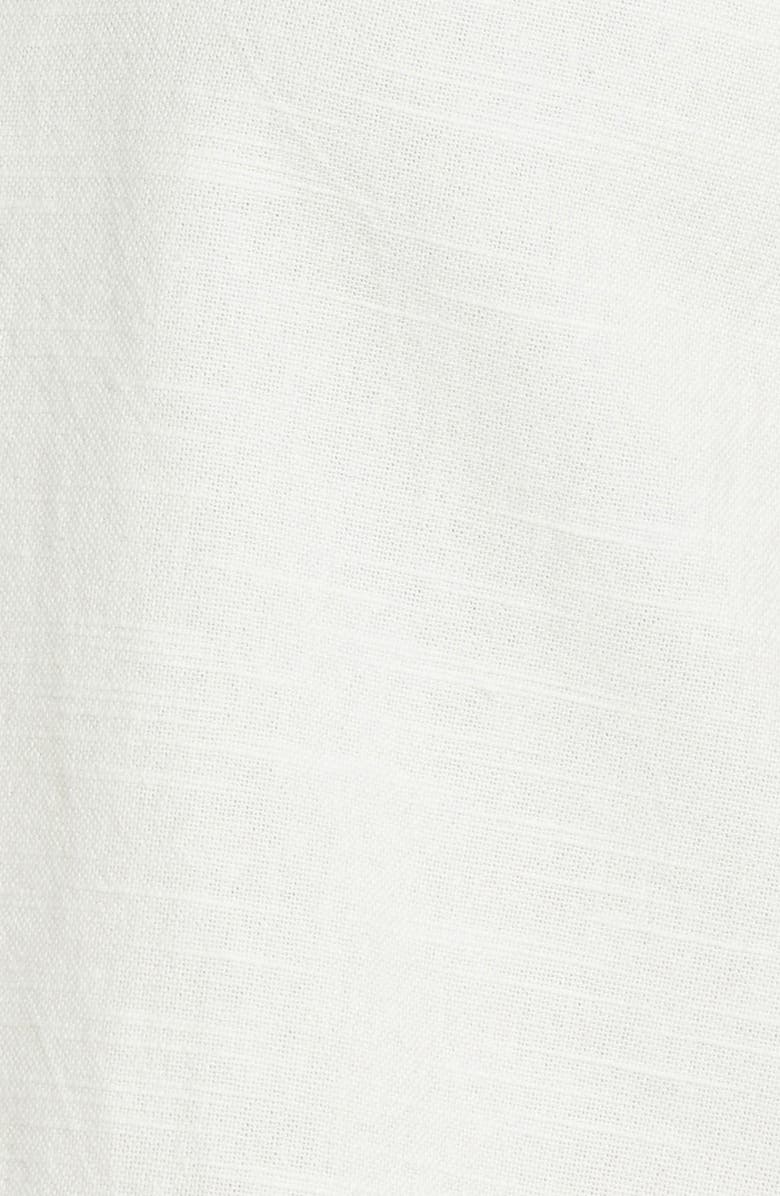 Blusa bordada feminina Faherty, branca, tamanho XS