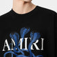 Amiri - Glitter Snake Logo Tee