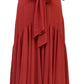 Vestido midi de chiffon alto e baixo da Taylor Women's, marrom, tamanho 6
