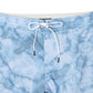 Bermuda masculina RVCA com estampa floral tie-dye, azul, tamanho 29