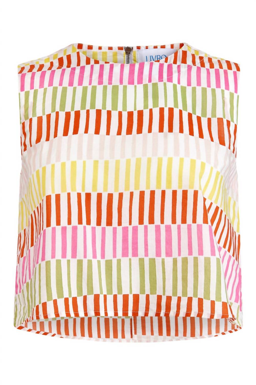 Livro - Sleeveless Crop Top