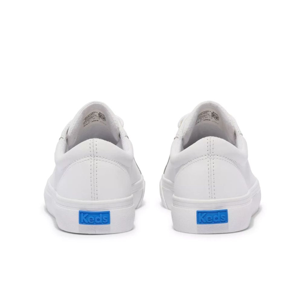 Tênis Keds Jump Kick de couro feminino - Preto - Tamanho 8