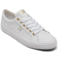 Tênis Keds Jump Kick de couro feminino - Preto - Tamanho 8