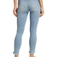 7 For All Mankind - Ankle Skinny Frayed Wave Hem Jeans