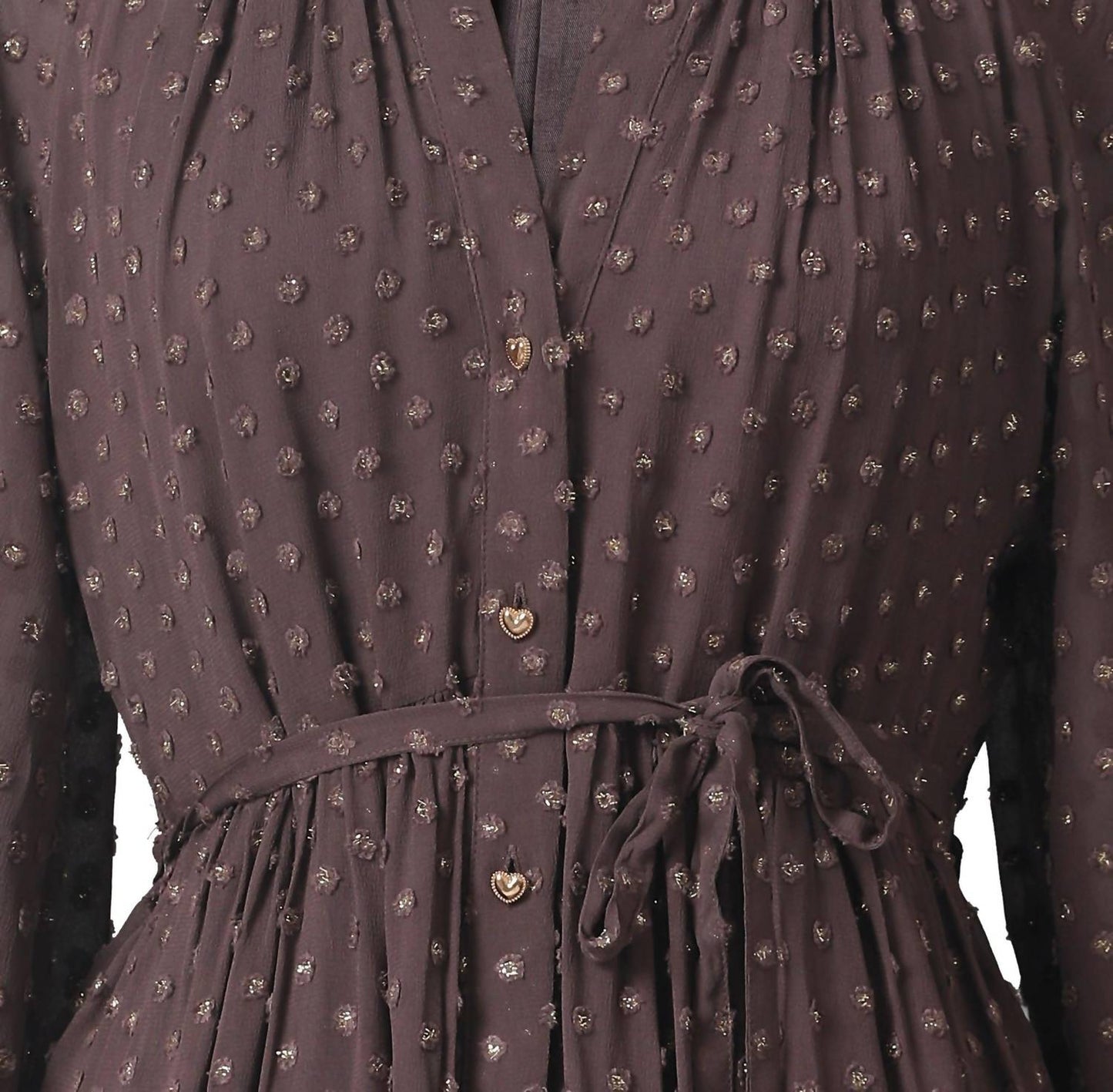 Emily Lovelock - Women's Lucy Lurex Dobby Dress