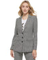 karl-lagerfeld-paris-womens-houndstooth-button-front-blazer-black-size-14
