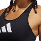 Sutiã esportivo feminino adidas Don't Rest Racerback preto tamanho X-S