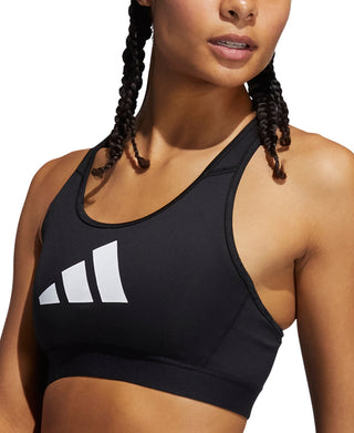 Sutiã esportivo feminino adidas Don't Rest Racerback preto tamanho X-S