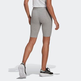 Shorts de ciclismo adidas Originals feminino, tamanho médio, cinza