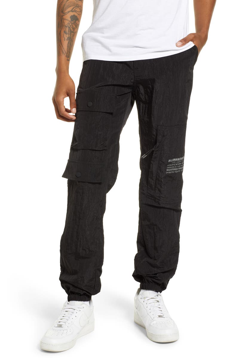 Calças Minerais Billionaire Men's Club em Preto, Tamanho 32