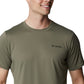 Camiseta Columbia Big &amp; Tall Hike Crewneck Masculina Verde Tamanho 2X