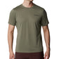 Camiseta Columbia Big &amp; Tall Hike Crewneck Masculina Verde Tamanho 2X